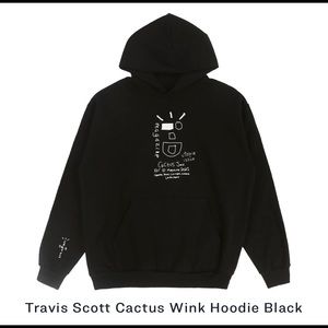 Travis Scott limited edition hoodie. Cactus wink